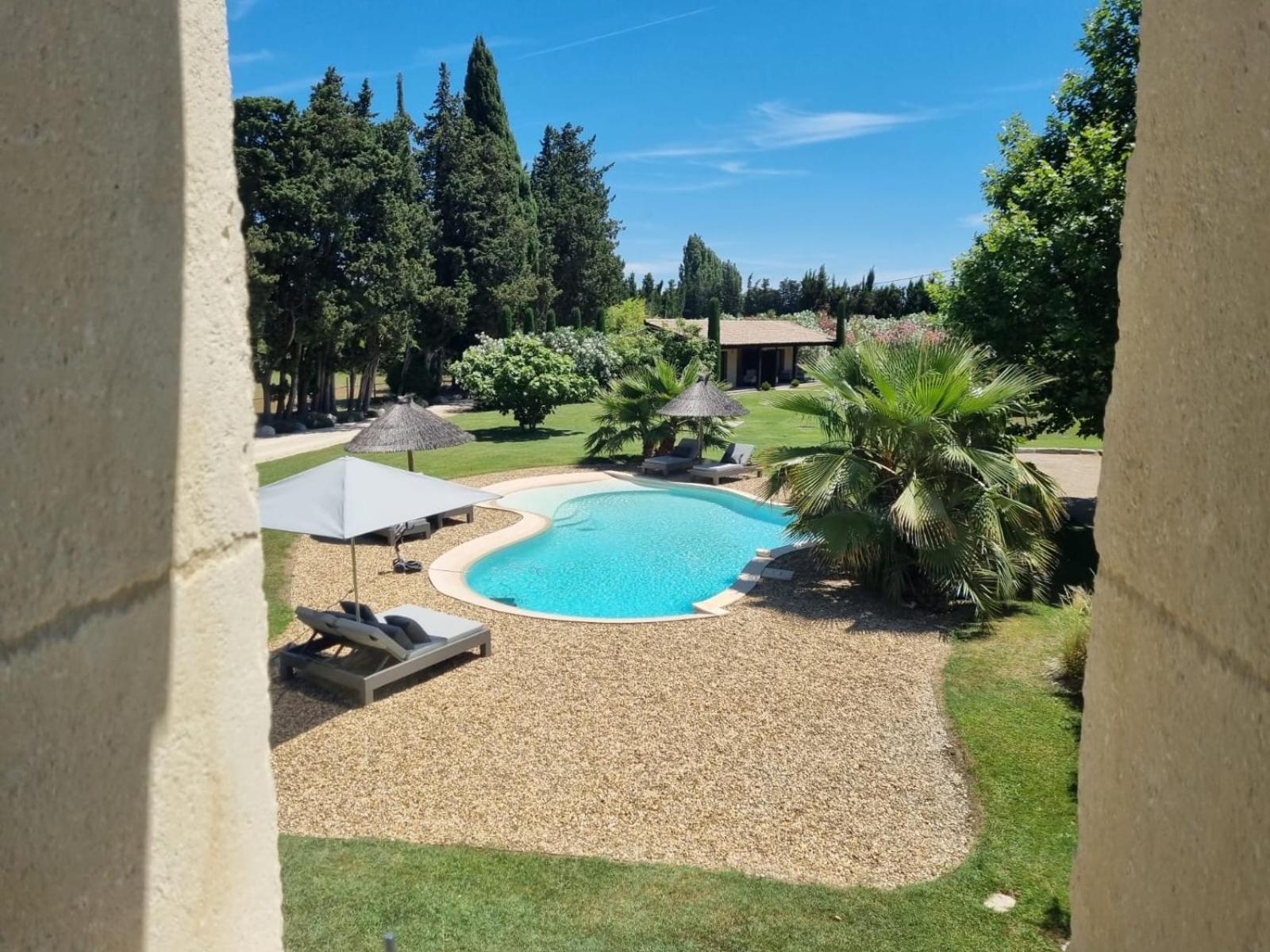 Bed and Breakfast Mas Paloma Rognonas Exterior foto